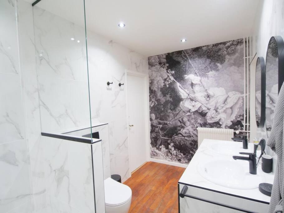 Appartamento Charme Et Modernite Au Coeur Du Quartier St Louis Versailles Esterno foto